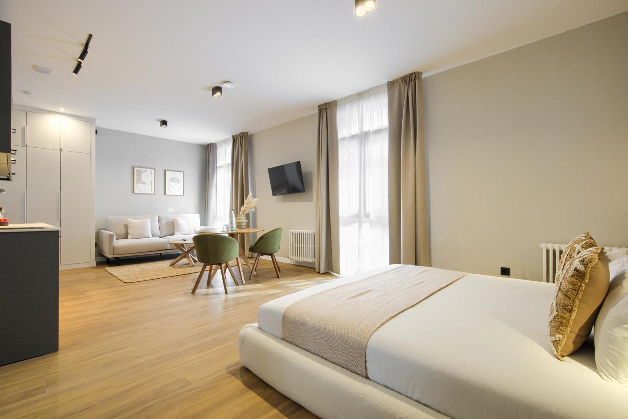 Apartamento Dobo Madrid Justicia Habitación foto